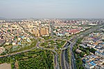 The Skyline of Xiguan Junction in Changping District